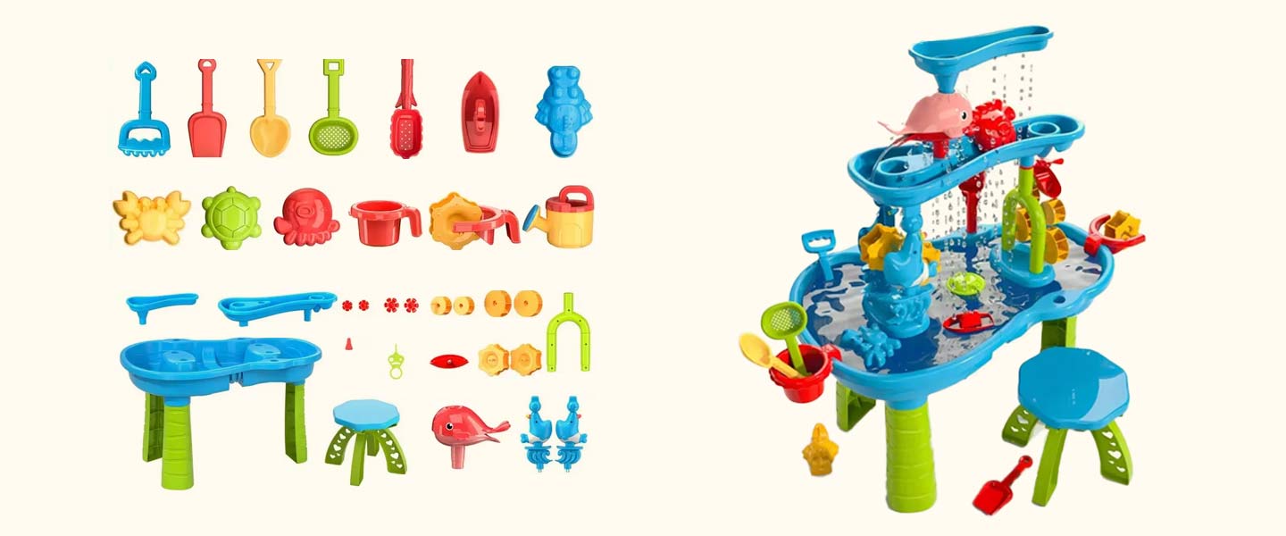 Children’s Outdoor Water & Sand Play Table