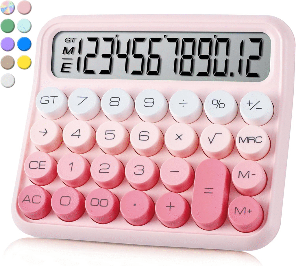 Pink Desk Accessories
