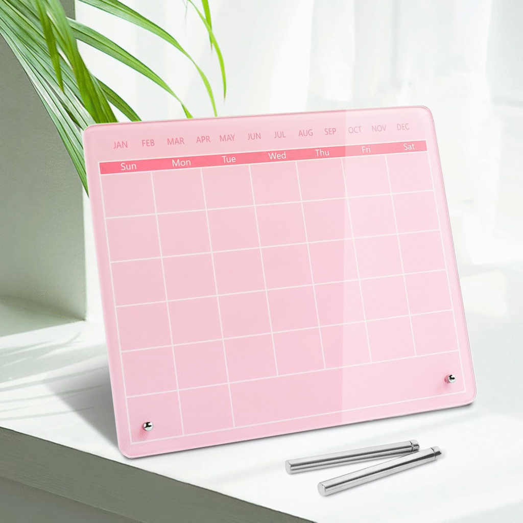 Pink Desk Accessories