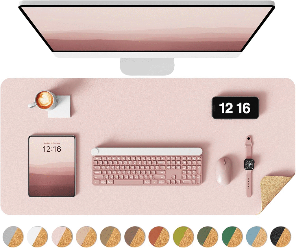 Pink Desk Accessories