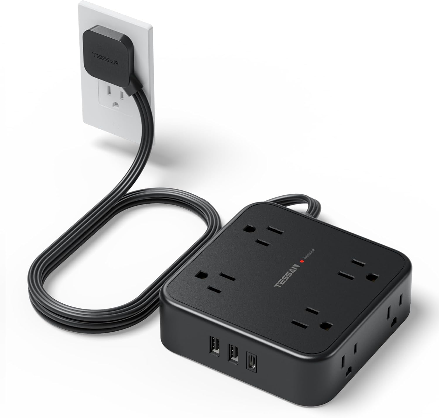 TESSAN Surge Protector Power Strip